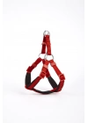 Doggie Comfort Ronin Köpek Göğüs Tasması XXS 30*35 cm Kırmızı
