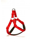 Doggie Dokuma Köpek Göğüs Tasması Medium Kırmızı 45*55 cm