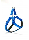 Doggie Dokuma Köpek Göğüs Tasması Medium Mavi 45*55 cm