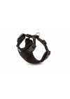 Doggie Havalı Ped Dokuma Köpek Göğüs Tasması 30/35 cm Siyah