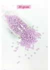 Dökme Cam Kum Boncuk (11/0) 2 mm - 20 Gram -  Açık Pembe - BNC008