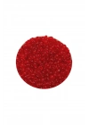Dökme Cam Kum Boncuk (11/0) 2 mm - 20 Gram -  Şeffaf Kırmızı - BNC021