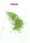 Dökme Cam Kum Boncuk (11/0) 2 mm - 4 Renk - Toplam 80 Gram -  BNC399