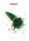 Dökme Cam Kum Boncuk (11/0) 2 mm - 4 Renk - Toplam 80 Gram -  BNC399