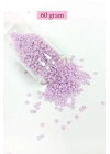 Dökme Cam Kum Boncuk (11/0) 2 mm - 60 Gram -  Açık Pembe - BNC043