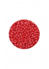 Dökme Cam Kum Boncuk (11/0) 2 mm - 60 Gram -  Kırmızı - BNC039