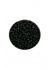 Dökme Cam Kum Boncuk (11/0) 2 mm - 60 Gram -  Siyah - BNC045