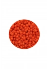 Dökme Cam Kum Boncuk (11/0) 2 mm - 60 Gram -  Turuncu - BNC048