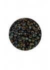 Dökme Cam Kum Boncuk (8/0) 3 mm - 20 Gram - Alacalı Renk - BNC151