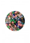 Dökme Cam Kum Boncuk (8/0) 3 mm - 20 Gram - Çok Renkli - BNC158