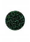 Dökme Cam Kum Boncuk (8/0) 3 mm - 20 Gram - Koyu Yeşil - BNC146