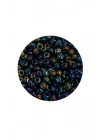 Dökme Cam Kum Boncuk (8/0) 3 mm - 20 Gram - Lacivert Yeşil - BNC169
