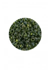 Dökme Cam Kum Boncuk (8/0) 3 mm - 20 Gram - Şeffaf Alacalı Yeşil - BNC171