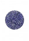 Dökme Cam Kum Boncuk (8/0) 3 mm - 20 Gram - Şeffaf Mor Beyaz - BNC181