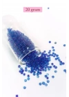 Dökme Cam Kum Boncuk (8/0) 3 mm - 4 Renk - Toplam 80 Gram - BNC420