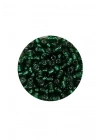 Dökme Cam Kum Boncuk (8/0) 3 mm - 60 Gram - Koyu Yeşil - BNC187