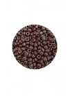 Dökme Cam Kum Boncuk (8/0) 3 mm - 60 Gram - Parlak Koyu Kestane - BNC209