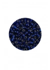 Dökme Cam Kum Boncuk (8/0) 3 mm - 60 Gram - Şeffaf Lacivert - BNC207