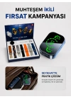 Dokunmatik Akıllı Saat Yeni Nesil Kulaklık Kampanyası Bluetooth Bağlantılı ANC Özelliği
