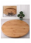 Dönerli Bambu Pizza Tahtası 32 Cm Royaleks-DPT32