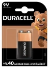 Duracell 9v Alkalin Pil