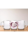 Duvarı Delen Beyaz Kedi Yavrusu – Baskılı Kahve Kupası