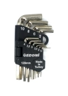 ® Edoni EAS 120 Nikel Allen Seti 10 Parça