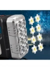 El Feneri Solar Panelli Ledli Powerbank Cob Fener