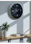 ® Elegance 40 Cm Metal Büyük Rakamlı Modern Tasarım