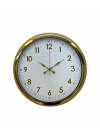 ® Elegant Gold Frame 40 Cm Metal Duvar Saati
