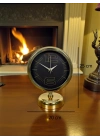® Elite Black Gold 25 x 20 Cm Metal Masa Saati