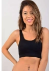 Elite Life Sünger Destekli Kadın Siyah Büstiyer 772