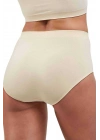 Elite Lite Kadın Yüksek Bel Dikişsiz İz Yapmaz Slip Külot Ten 811