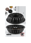 Emaye Kek Kalıbı - Yapışmaz Siyah Emaye Kek Kalıbı 29 CM 721669