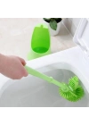 Ergonomik Silikon Tuvalet Fırçası
