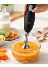 Ergonomik Tasarımlı El Blenderı Paslanmaz Çelik Metal Blender Ayağı