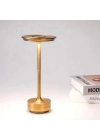 ®  Eskitme Gold Kasa Dokunmatik Şarjlı Masa ası – 3 Renk Işık Modlu, LED Aydınlatmalı, Modern & Dekoratif Abajur