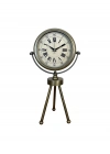 ® Eskitme Prestij Üç Ayaklı Masa Saati