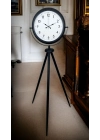 ® Eskitme Tripod Ayaklı Dekoratif Saat