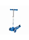 ® Evo Işıklı 3 Tekerlekli Mavi Scooter