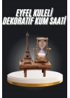 Eyfel Kuleli Kum Saati Dekoratif Hediyelik Eşya Retro Eyfel Kulesi
