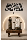 Eyfel Kulesi ve Deniz Feneri Dekoratif Masa Biblosu Hediyelik
