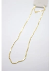 Ezme Zincir Kolye - 45 cm - Altın