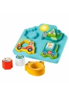 Fisher Price Sesli ve Işıklı Arabalar Puzzle HRP31