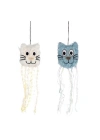 Flamingo Rizzo Kedi Şeklinde Peluş Kedi Oyuncağı 21 Cm
