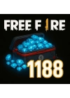 Free Fire 1188 Elmas Global