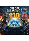 Free Fire 110 Diamonds EU TR