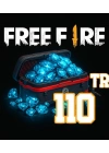 Free Fire 110 Diamonds EU TR