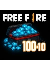 Free Fire 110 Elmas Global