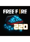 Free Fire 220 Diamonds